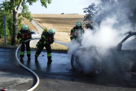 Brandbekämpfung unter Atemschutz