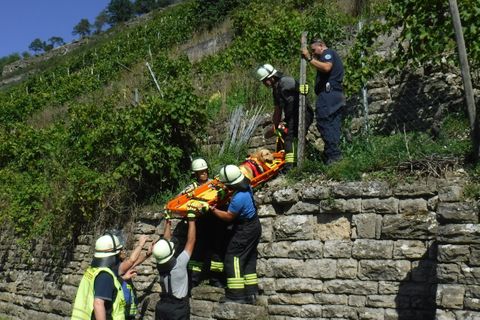 Rettung aus unwegsamen Gelände