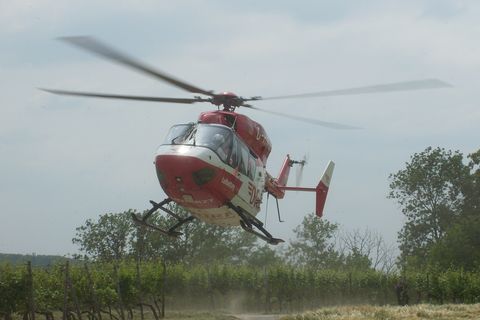 Archivbild: Rettungshubschrauber