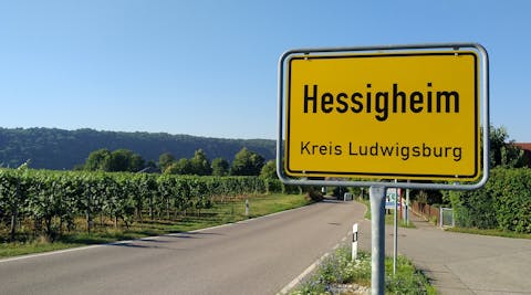 Ortseingang Hessigheim