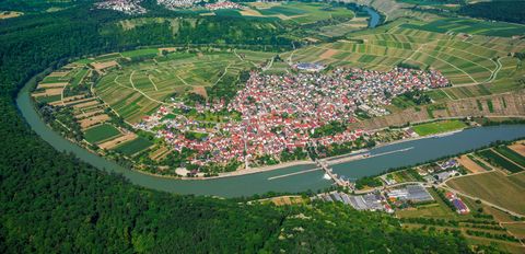 Luftbild Hessigheim