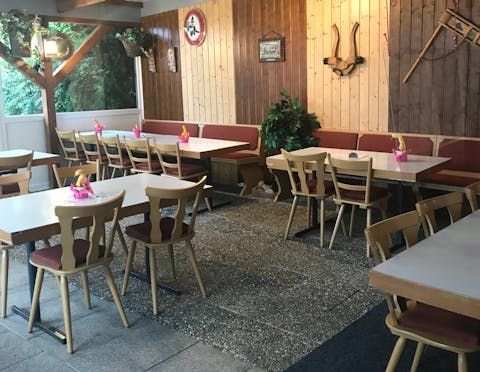 Überdachte Außenterrasse